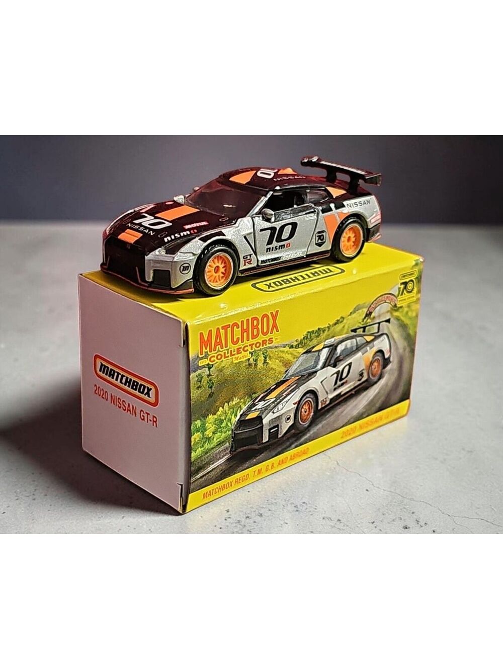 Matchbox Collectors 2020 Nissan GT-R NISMO Diecast Car 70th Anniversary Boxed